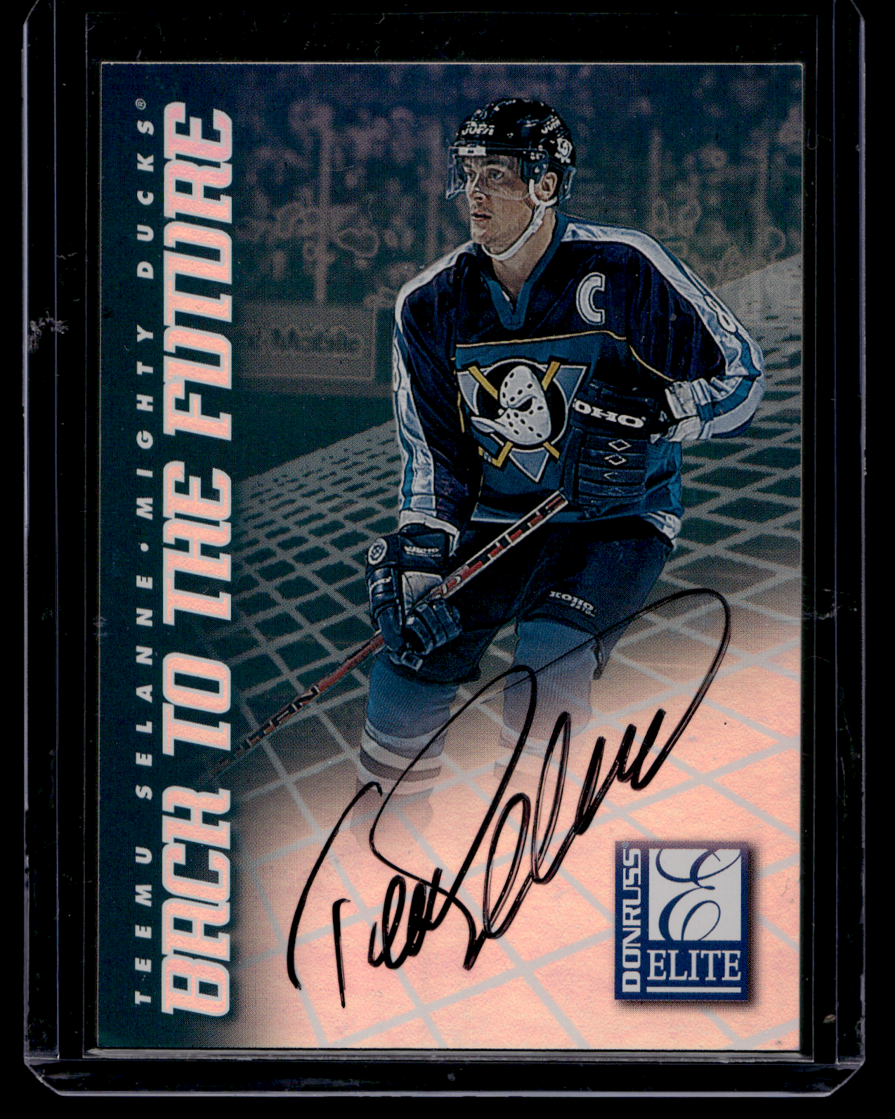 1997-98 Donruss Elite - Back to the Future - Teemu Selanne / Patrick Marleau #3 /1500