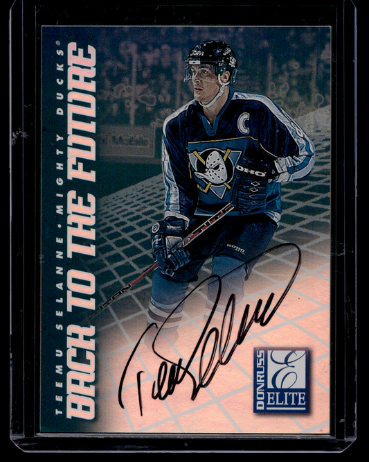 1997-98 Donruss Elite - Back to the Future - Teemu Selanne / Patrick Marleau #3 /1500