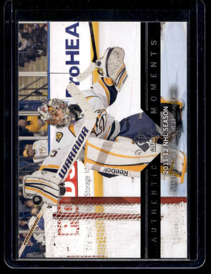 2013-14 Upper Deck SP Authentic - Authentic Moments - Pekka Rinne #179