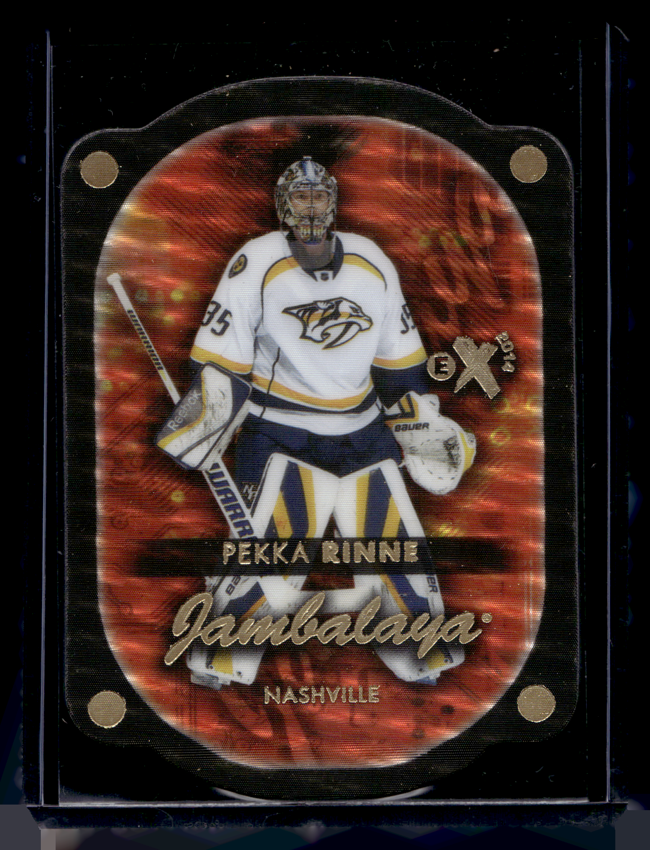 2014-15 Fleer Ultra - eX Jambalaya - Pekka Rinne #33 JB