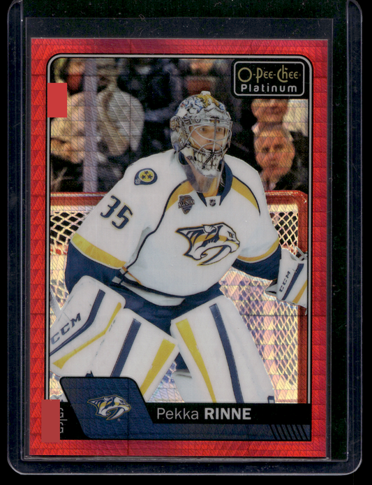 2016-17 Upper Deck OPC Platinum - Red Prism - Pekka Rinne #72 /199