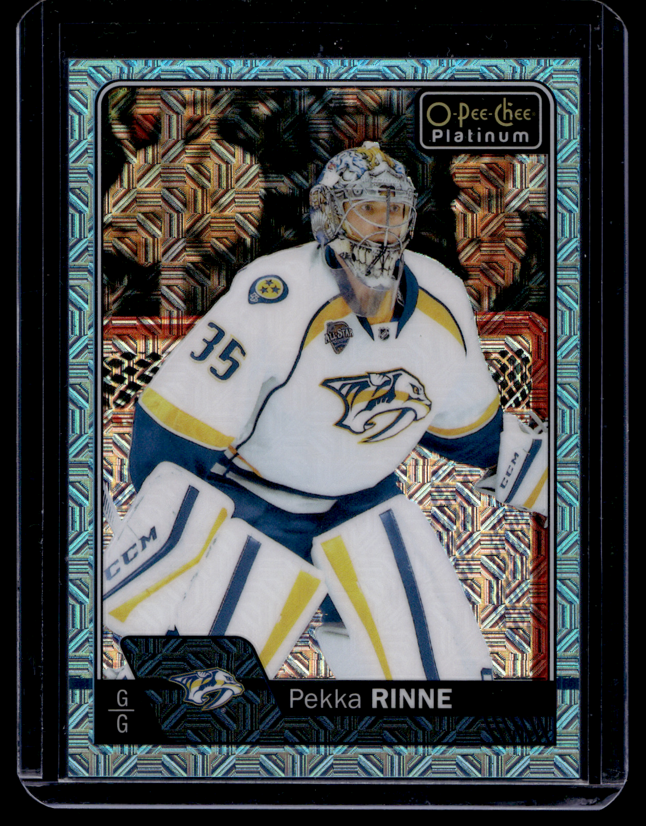 2016-17 Upper Deck OPC Platinum - Ice Blue Traxx - Pekka Rinne #72