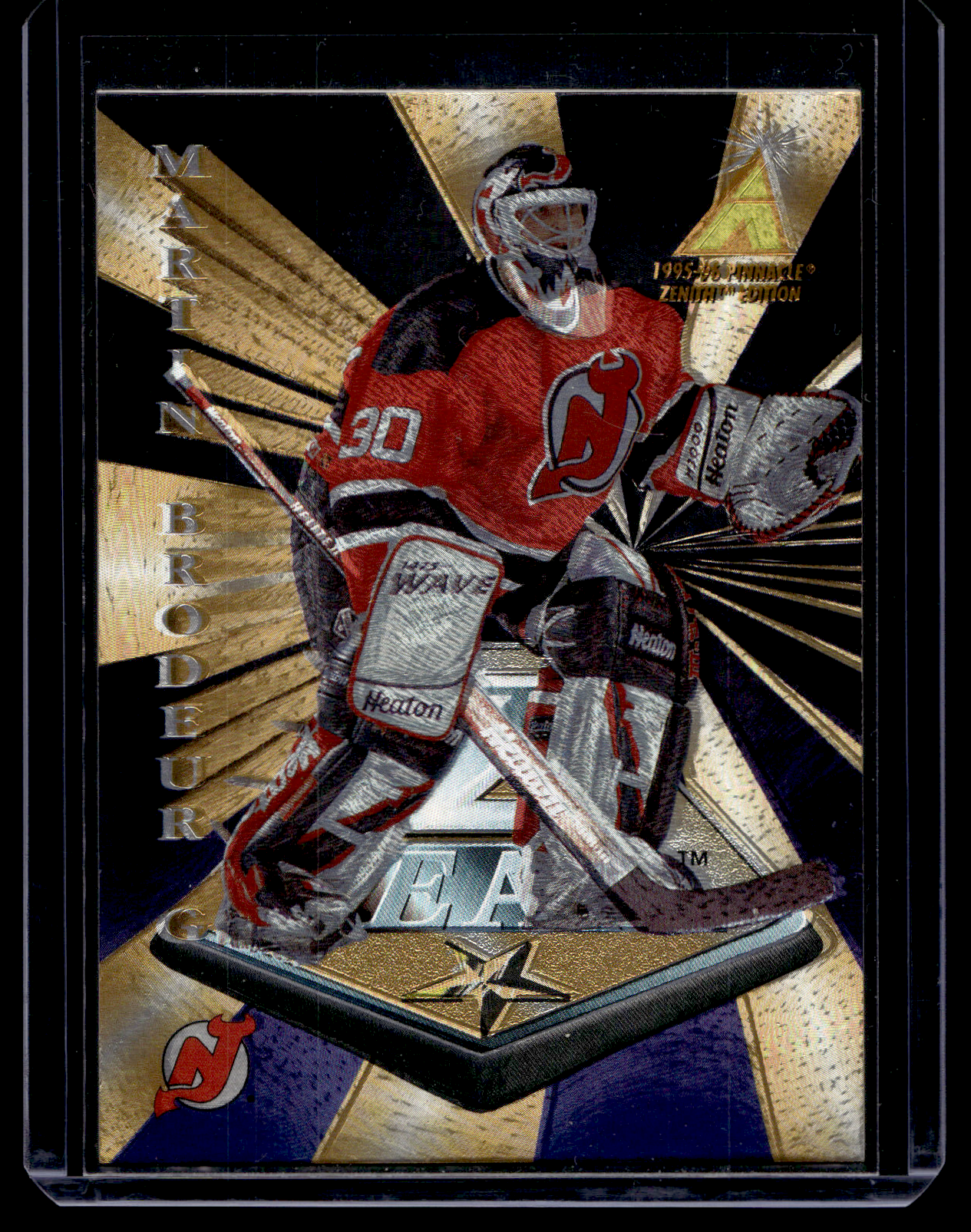 1995-96 Pinnacle Zenith - Z Team - Martin Brodeur #2