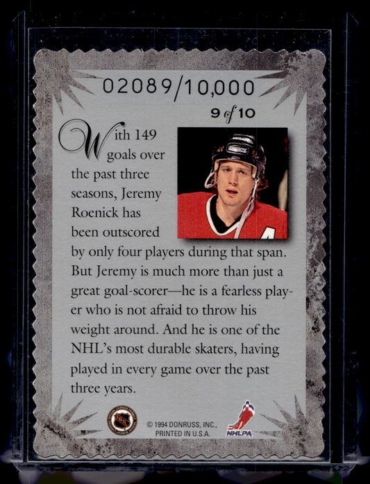 1994-95 Donruss - Elite Series - Jeremy Roenick #9 /10000