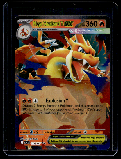 2026 Pokemon - Mega Evolutions Ascended Heroes - Mega Charizard Y ex #022