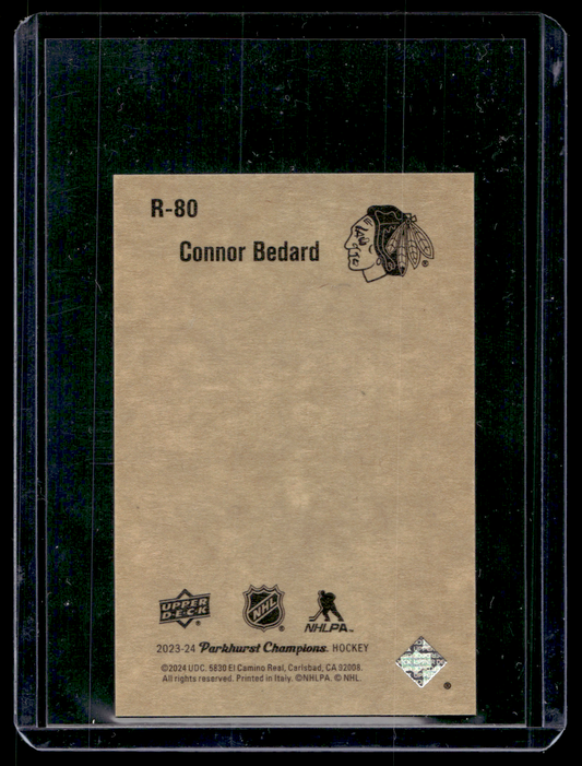 2023-24 Upper Deck Parkhurst Champions - 52 Retros - Connor Bedard #R-80 RY