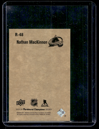 2023-24 Upper Deck Parkhurst Champions - 52 Retros - Nathan MacKinnon #R-48