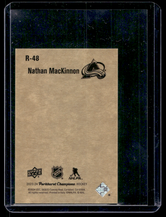 2023-24 Upper Deck Parkhurst Champions - 52 Retros - Nathan MacKinnon #R-48