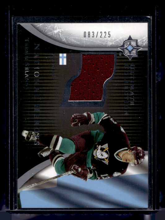 2005-06 Upper Deck Ultimate Collection - National Heroes - Teemu Selanne #NHJ-TS /225