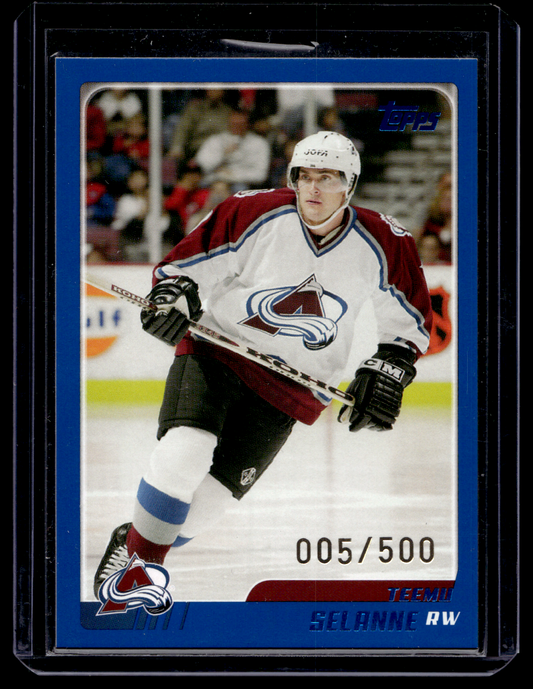 2003-04 Topps Traded - Blue - Teemu Selanne #TT9 /500