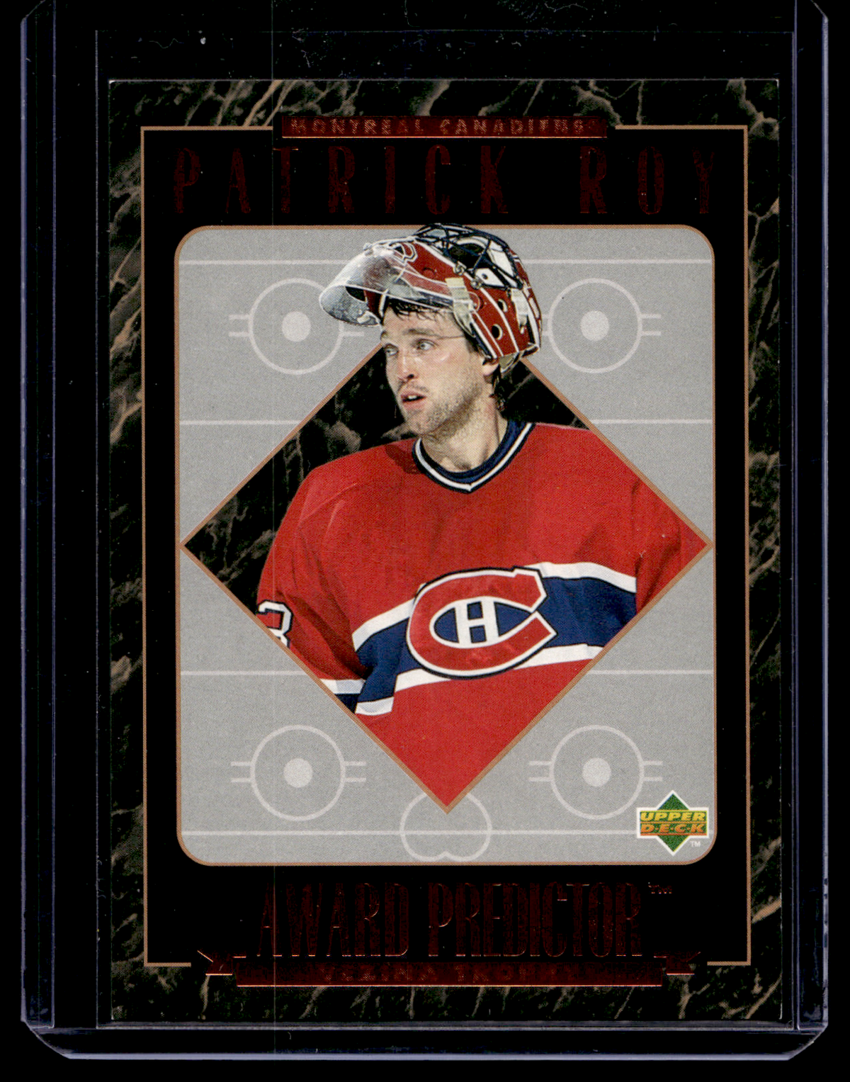 1995-96 Upper Deck - Hobby Award Predictor - Redemption - Patrick Roy #H14