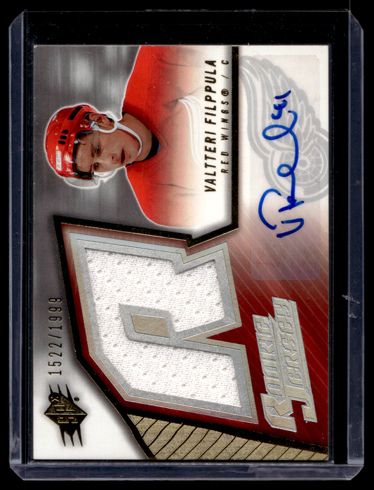 2005-06 Upper Deck SPx - Rookie Jersey - Valtteri Filppula #230 /1999 RC