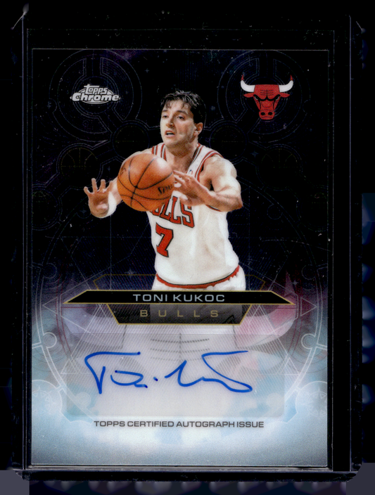 2025-26 Topps Chrome Update Series - Chromographs - Toni Kukoc #CH-TKU