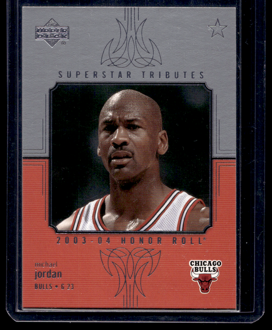 2003-04 Upper Deck Honor Roll - Superstar Tributes - Michael Jordan #ST1