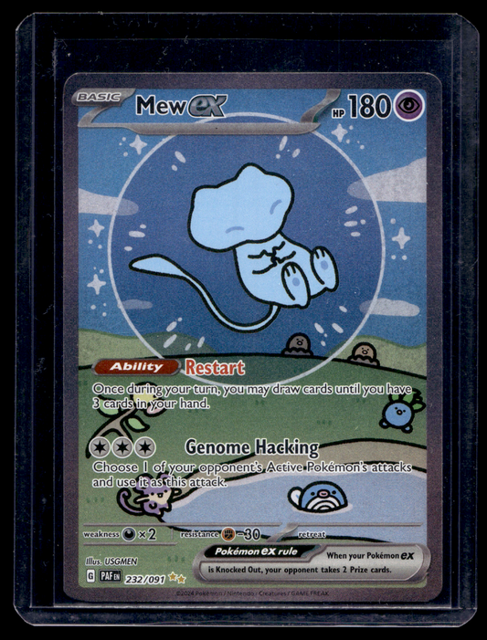 2023 Pokemon - Scarlet & Violet - Paldean Fates - Special Illustration Rare - Mew ex #232