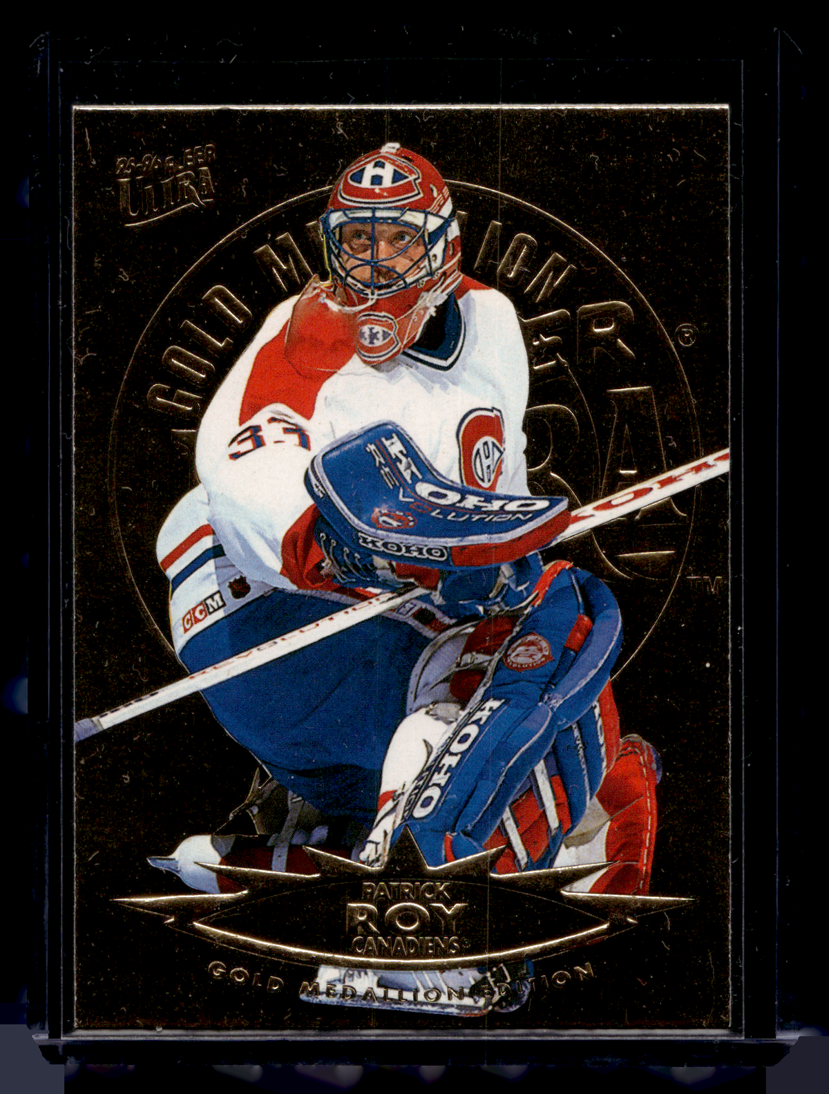 1995-96 Fleer Ultra - Gold Medallion Edition - Patrick Roy #83
