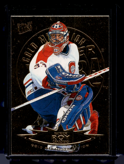1995-96 Fleer Ultra - Gold Medallion Edition - Patrick Roy #83