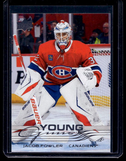2025-26 Upper Deck Extended Series - Young Guns - Jacob Fowler #724 RC