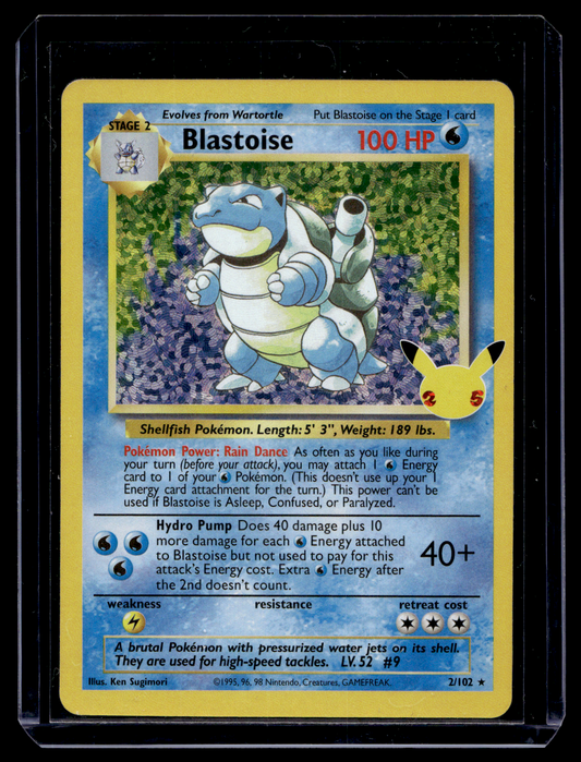 2021 Pokemon - Celebrations - Classic Collection - Holo - Blastoise #2/102