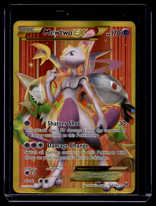 2015 Pokémon XY - BREAKthrough - Secret - Mewtwo EX #164