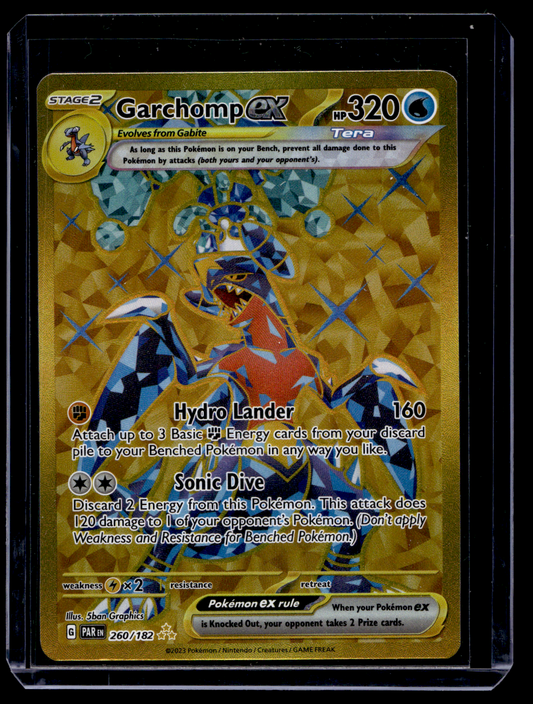 2023 Pokemon Scarlet & Violet - Paradox Rift - Hyper Rare - Garchomp ex #260