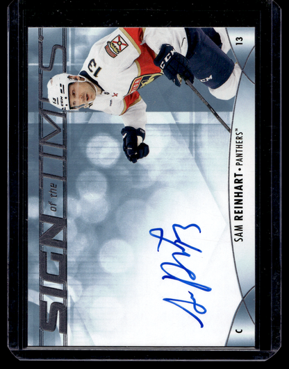2023-24 Upper Deck SP Authentic - Sign of the Times - Sam Reinhart #SOTT-SR