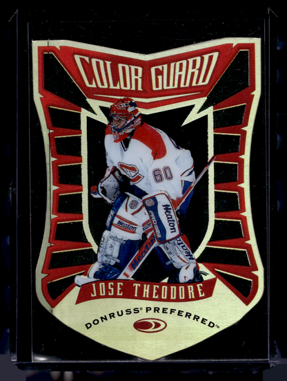 1997-98 Donruss Preferred - Color Guard - Jose Theodore #11 /1500