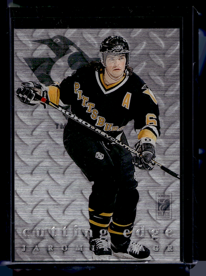 1995-96 Donruss Elite - Cutting Edge - Jaromir Jagr #6 /2500