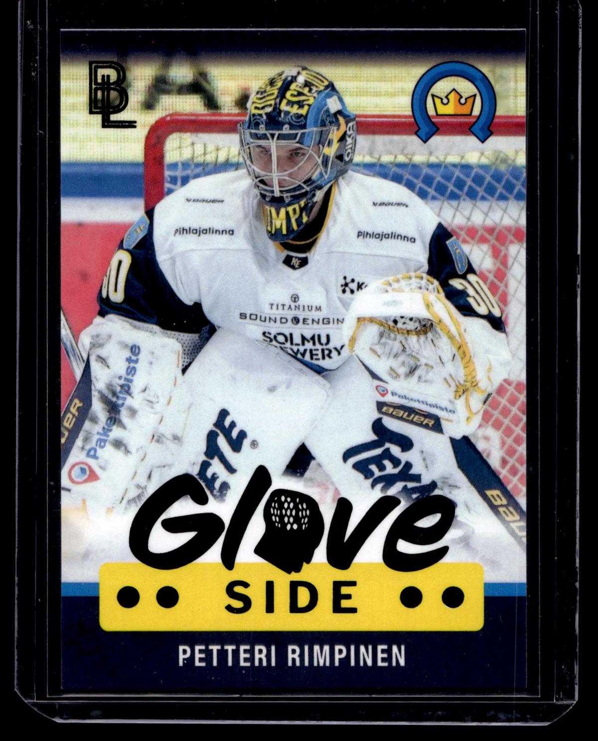 2025-26 Blueline - Glove Side - Black - Petteri Rimpinen #GS-07 /40