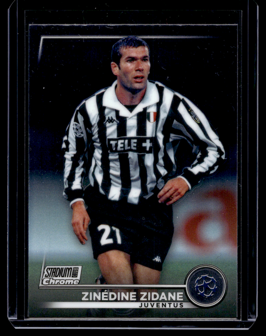 2022-23 Topps Stadium Club Chrome UEFA Club Competitions - Zinédine Zidane #5