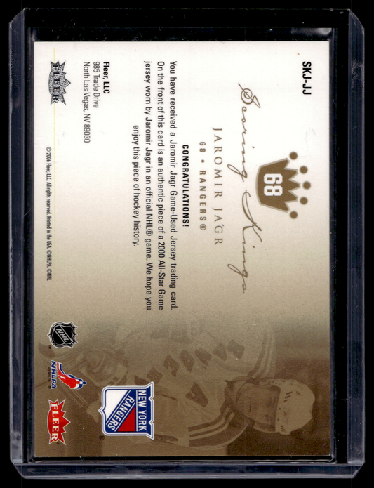 2005-06 Fleer Ultra - Scoring Kings Jersey - Jaromir Jagr #SKJ-JJ