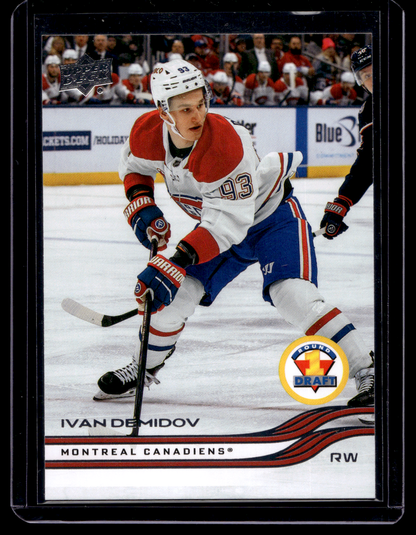 2025-26 Upper Deck Extended Series - 1st Round Rookies - Ivan Demidov #743 RC