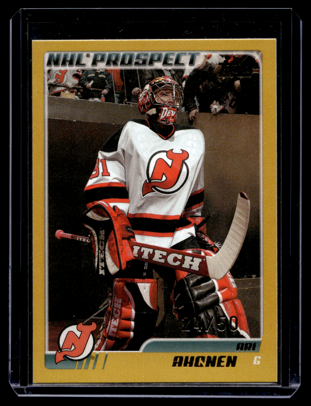 2003-04 Topps - Gold - Ari Ahonen #321 /50