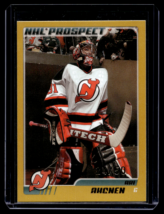2003-04 Topps - Gold - Ari Ahonen #321 /50