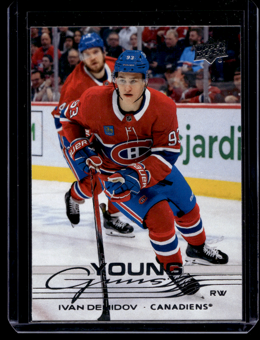 2025-26 Upper Deck Series 1 - Young Guns - Ivan Demidov #205 RC