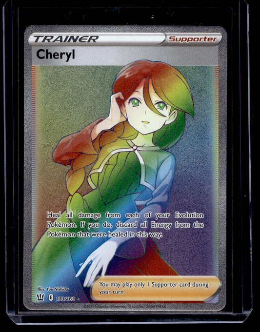2021 Pokemon Sword & Shield - Battle Styles - Secret - Cheryl #173