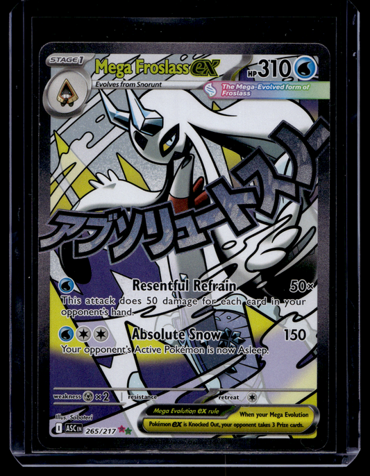 2026 Pokemon Mega Evolution - Ascended Heroes - Mega Attack Rare - Mega Froslass ex #265