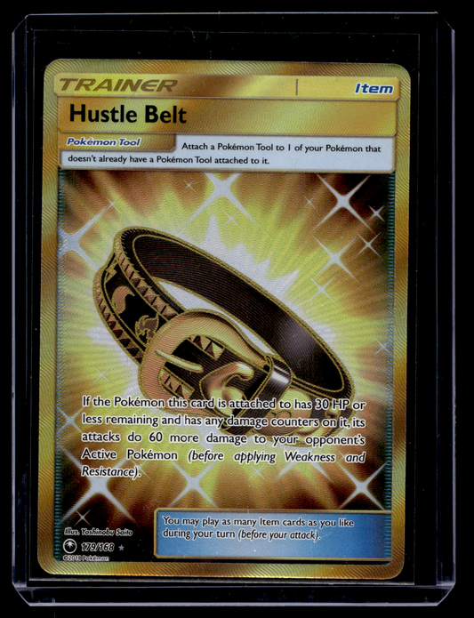 2018 Pokemon Sun & Moon - Celestial Storm - Secret - Hustle Belt #179