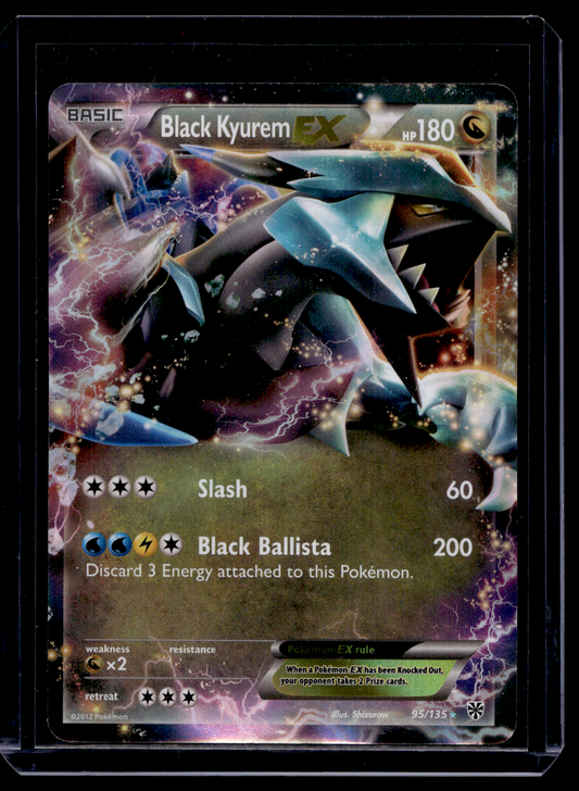 2012 Pokemon Black & White - Plasma Storm - Black Kyurem EX #95