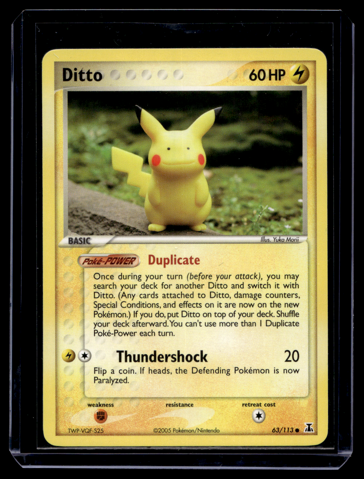 2005 Pokemon - EX Delta Species - Ditto #63
