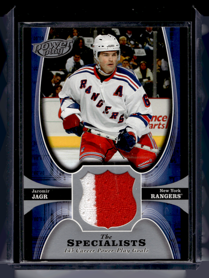 2005-06 Upper Deck Power Play - The Specialists Jerseys - Jaromir Jagr #TS-JJ