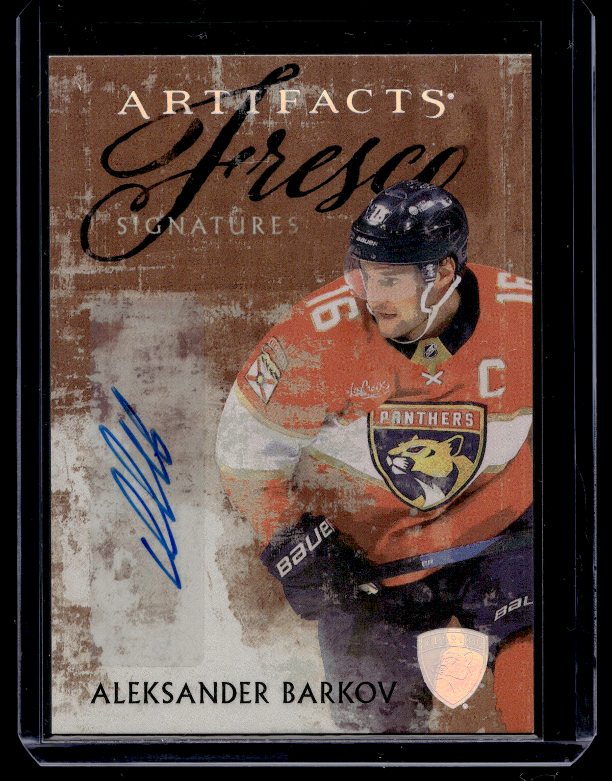 2024-25 Upper Deck Artifacts - Fresco Signatures - Aleksander Barkov #FS-AB