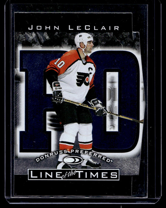 1997-98 Donruss Preferred - Line of the Times - John LeClair #3-A /2500