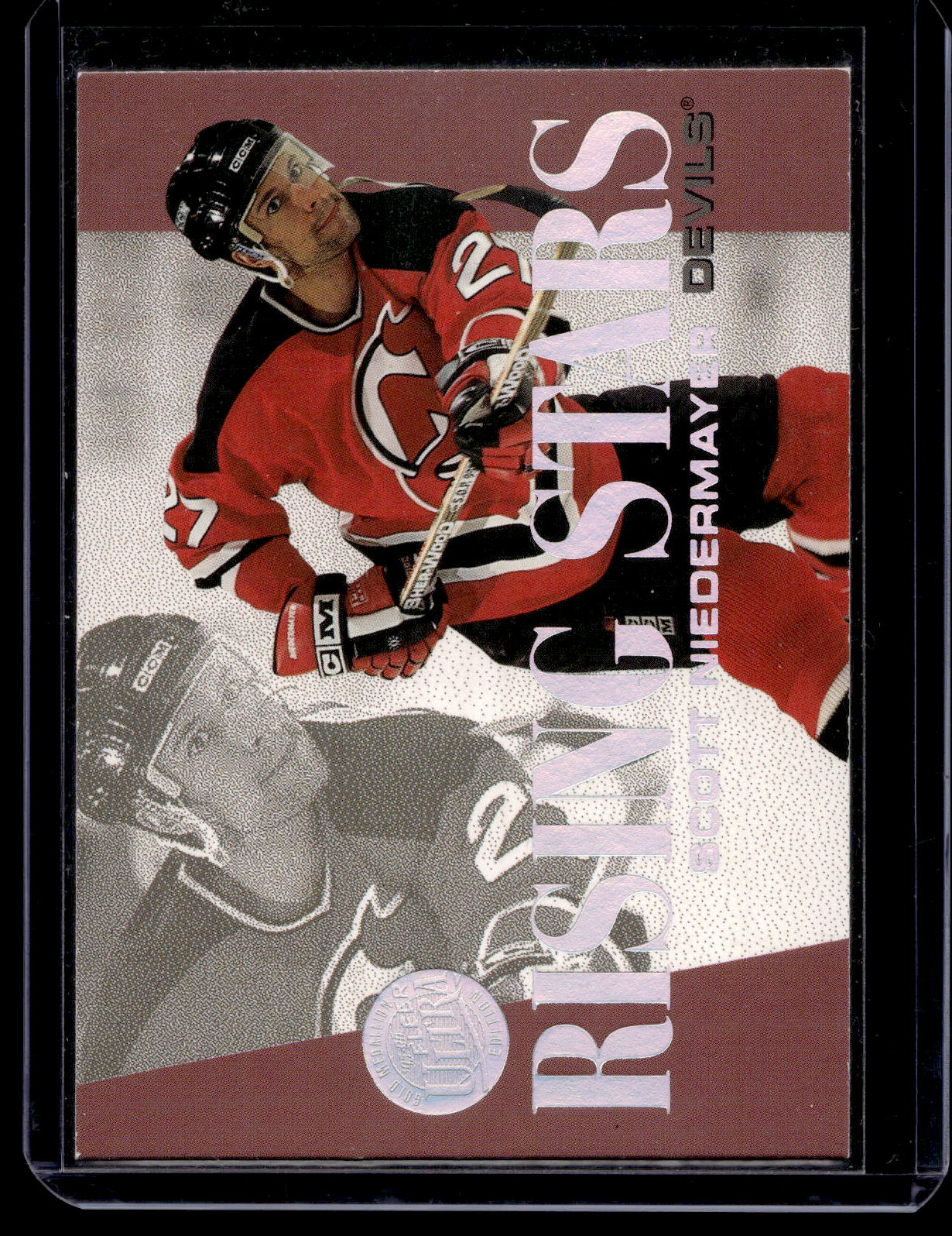 1995-96 Fleer Ultra - Rising Stars - Gold Medallion - Scott Niedermayer #5