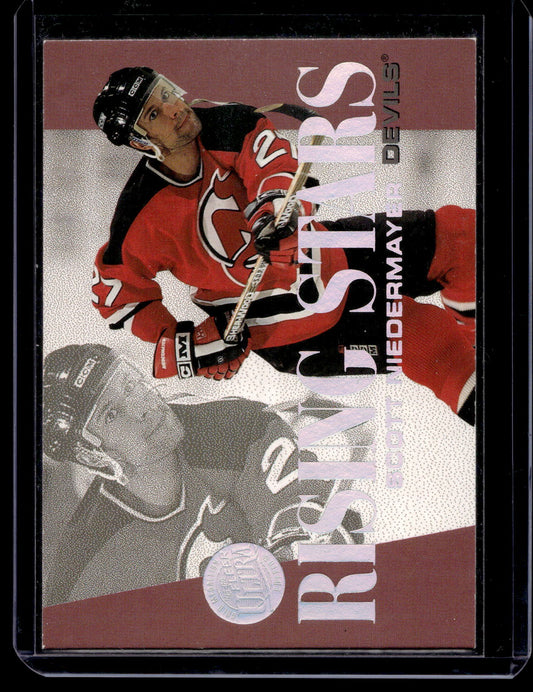 1995-96 Fleer Ultra - Rising Stars - Gold Medallion - Scott Niedermayer #5