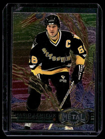 1996-97 Fleer Metal Universe - Mario Lemieux #128