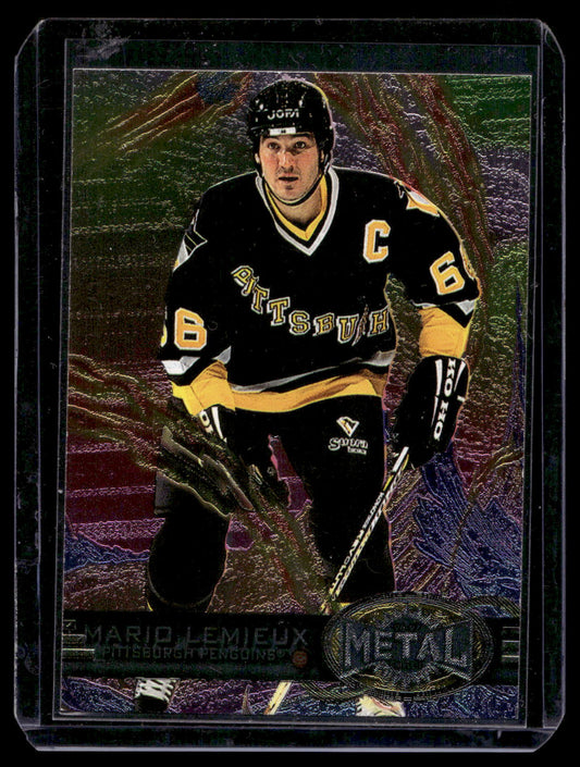 1996-97 Fleer Metal Universe - Mario Lemieux #128