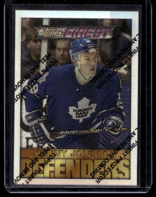 1995-96 Topps Finest - Refractor - Kenny Jonsson #29