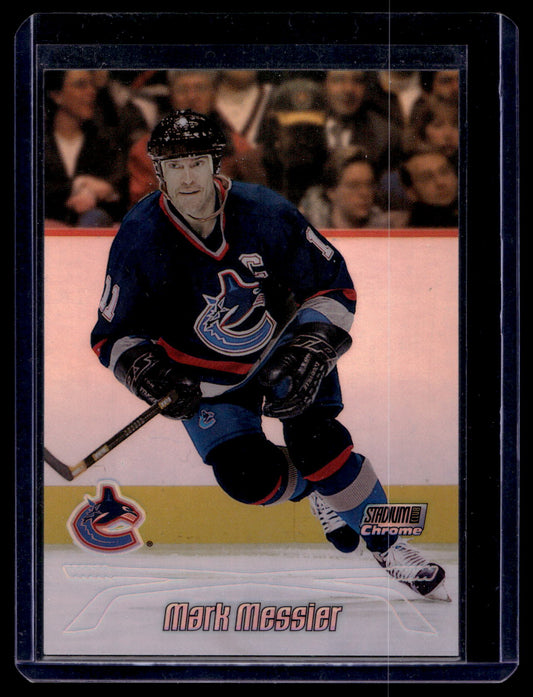 1999-00 Topps Stadium Club - Chrome - Refractor - Mark Messier #3