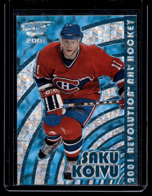 2000-01 Pacific Revolution - Shadow Series Blue - Saku Koivu #76 /85
